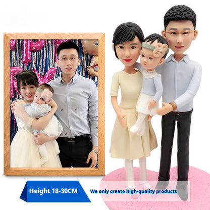 Customized Doll Birthday Boyfriend Husband's Anniversary Ornament