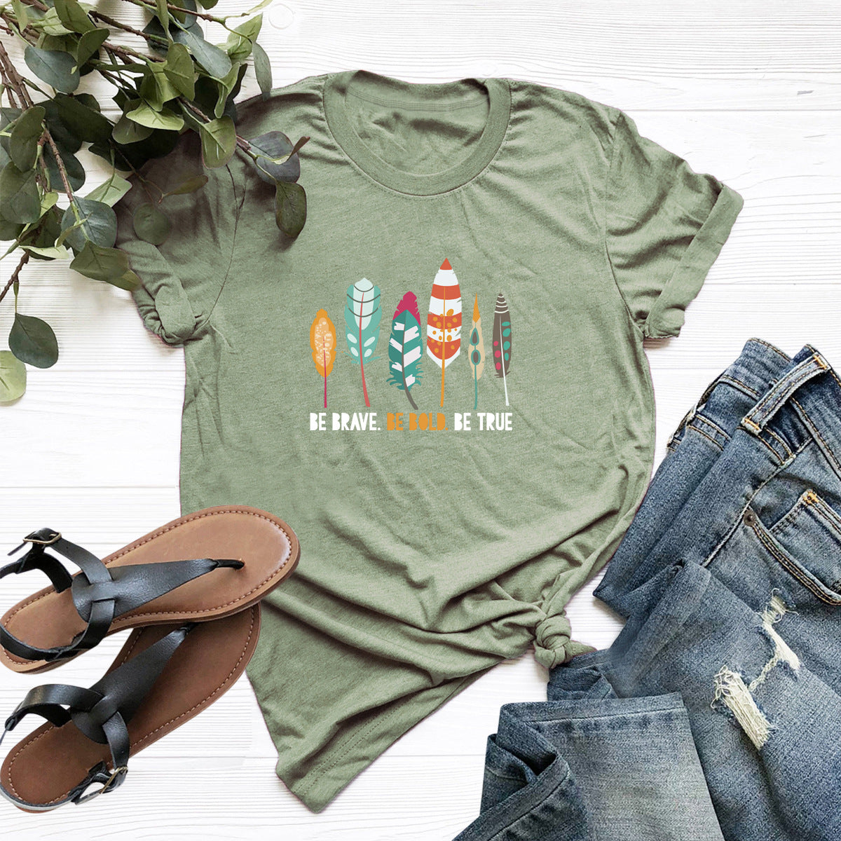 Casual Plus Size Cotton Women's Short Sleeve