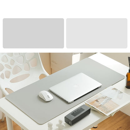 Simple Laptop Extra Large Leather Mouse Pad