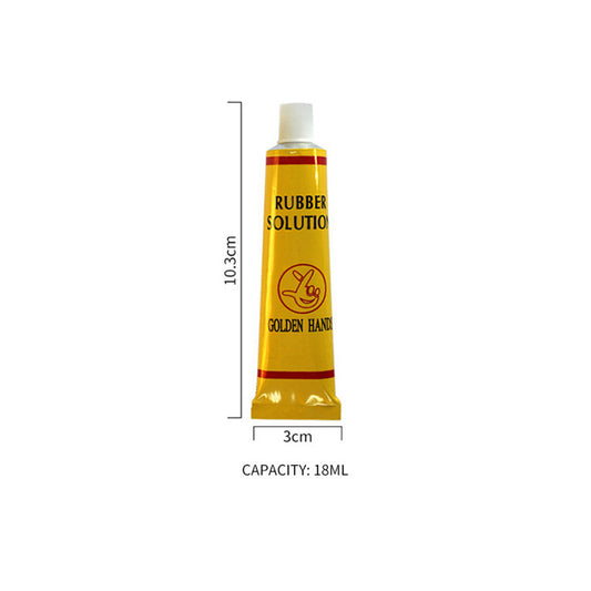 Bicycle and motorcycle tire repair glue