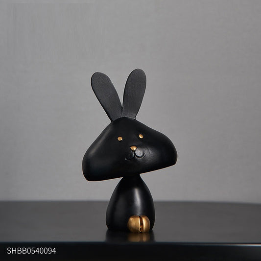 Creative Home Bedroom Rabbit Living Room Wine Cabinet TV Cabinet Decoration
