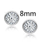 0.5-2 Carat 925 Sterling Silver Personalized Design Earrings
