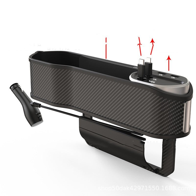 Car Seat Crevice Organizer Car Storage Box