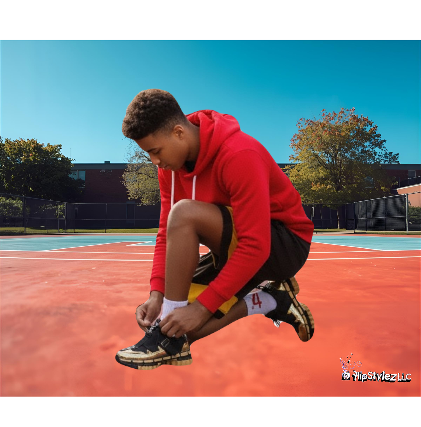 New Electrifying gold n black Retro sporty Shoes for men