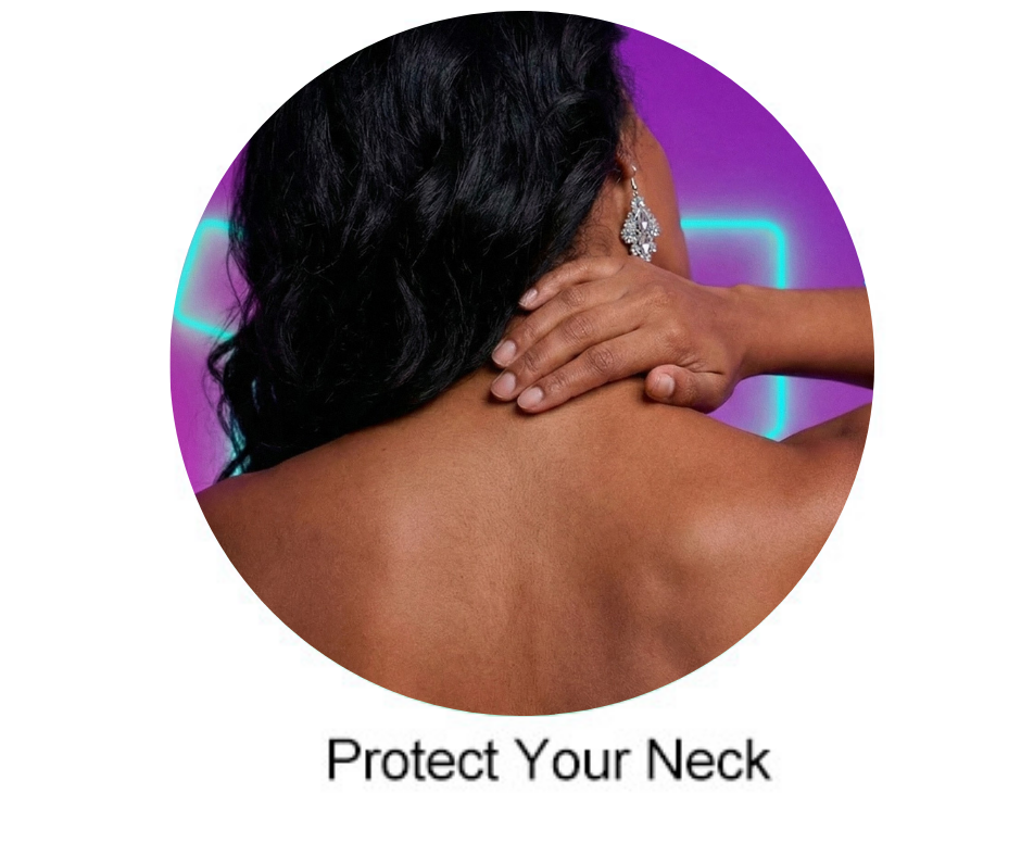 New Neck and back Massager Device Electric Muscle Vibration Stimulation Relaxation Instrument For Neck and back care