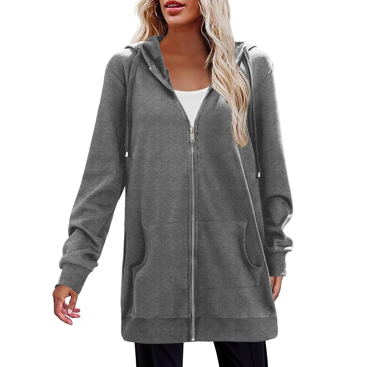 Oversized Winter Coat With Pockets