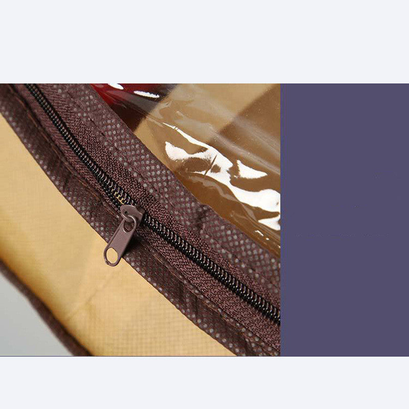 Transparent Dust-proof And proof Non-woven Fabric Storage Shoe Box