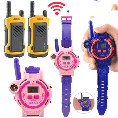 Children's Watch Walkie-talkie Parent-child Outdoor Indoor Remote Wireless Call Early Education Smart Toy