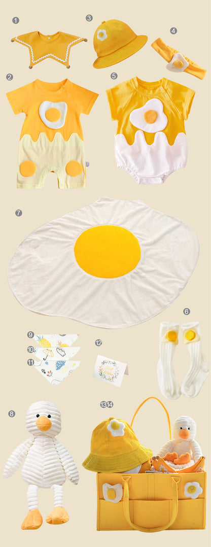 Newborn Gift Box Summer Baby Suit Newborn Dress Princess Full Moon Gift Newborn Baby Supplies