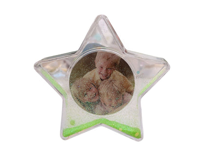 Creative Home Acrylic Personalized Diy Quicksand Liquid Photo Frame Ornaments