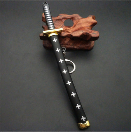 Fashion Sword Model Alloy Keychain Pendant