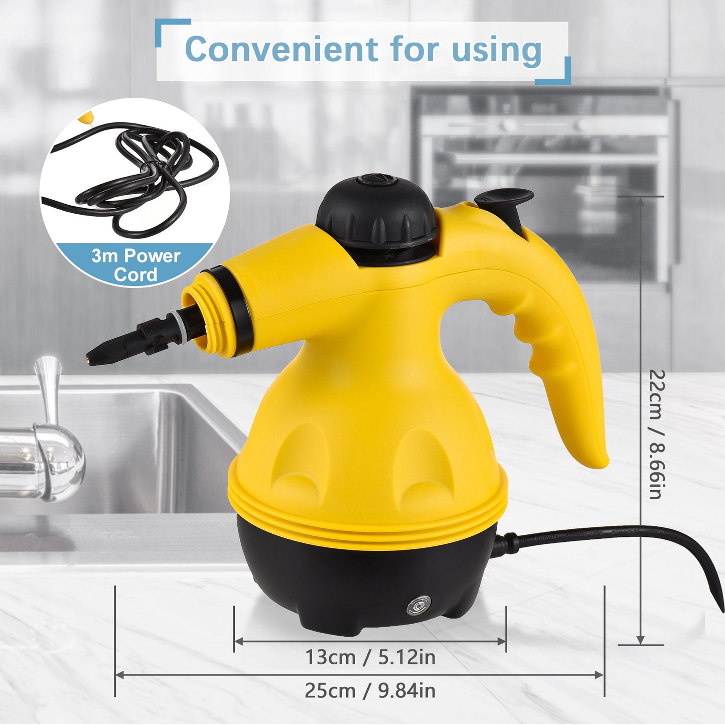 Household Handheld High Temperature Steam Cleaning Machine Multifunctional Cleaner