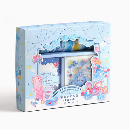 Hand Tape Sticker Material Kit Account Gift Box