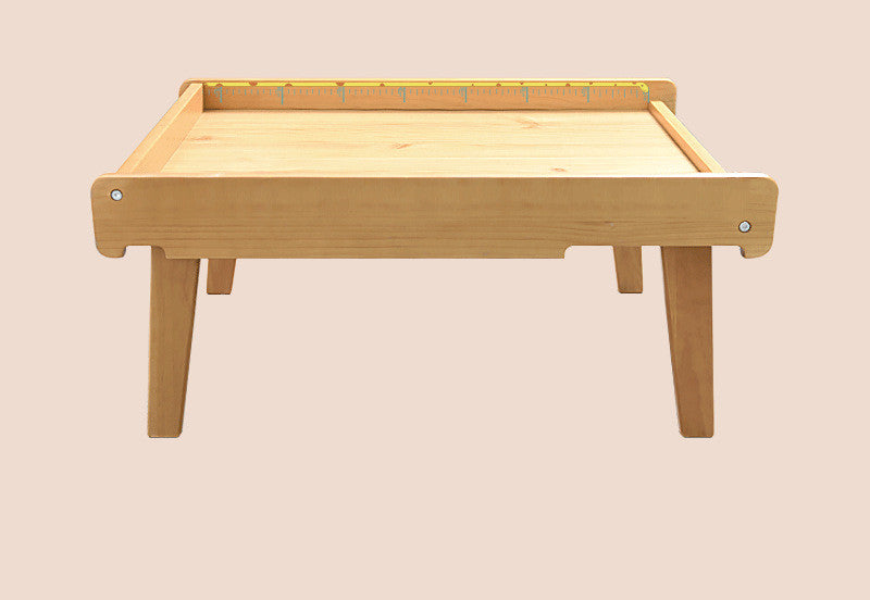 Moon Boat Baby Diaper Table Solid Wood Nursing Portable