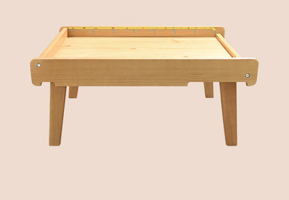 Moon Boat Baby Diaper Table Solid Wood Nursing Portable