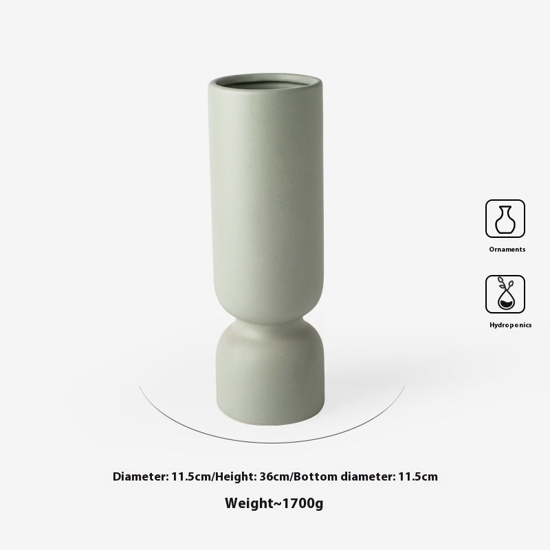 Morandi Nordic Ceramic Vase Model Room TV Cabinet Decoration Decoration