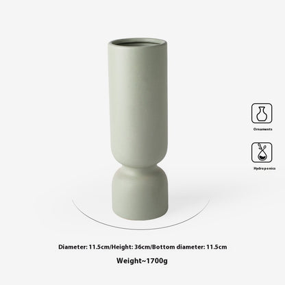 Morandi Nordic Ceramic Vase Model Room TV Cabinet Decoration Decoration