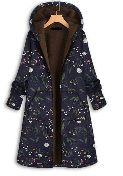 Printed Cotton Clothing Plus Velvet Thickening