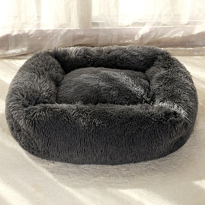 Winter Plush Pet Nest Square Mat