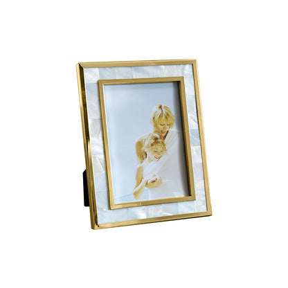 Creative Soft Decoration Home Metal Shell Wedding Photo Frame
