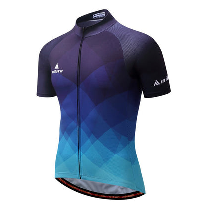 Cycling Wear Mountain Road Bike Wear Short Jacket Breathable And Quick-Drying Summer Short Sleeves