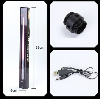 Rechargeable RGB Sound And Light Flash Sword