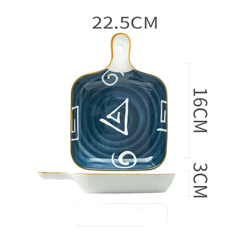 Ceramic Oven Baking Ideas With Handle Plate Net Red Baked Rice Plate Household
