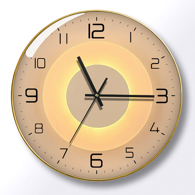 Personalized Quartz Simple Light Luxury Wall Watch Clock