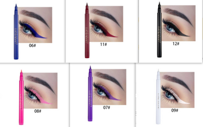 DIY Color Painting Is Not Easy To Smudge Matte Eyeliner