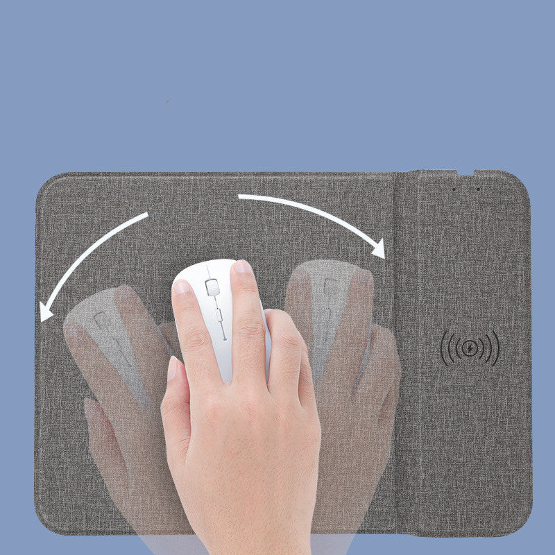 Multi-function 15w Bracket Wireless Rechargeable Mouse Pad