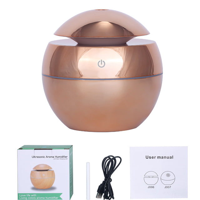 USB Aroma Essential Oil Diffuser Ultrasonic Cool Mist Humidi