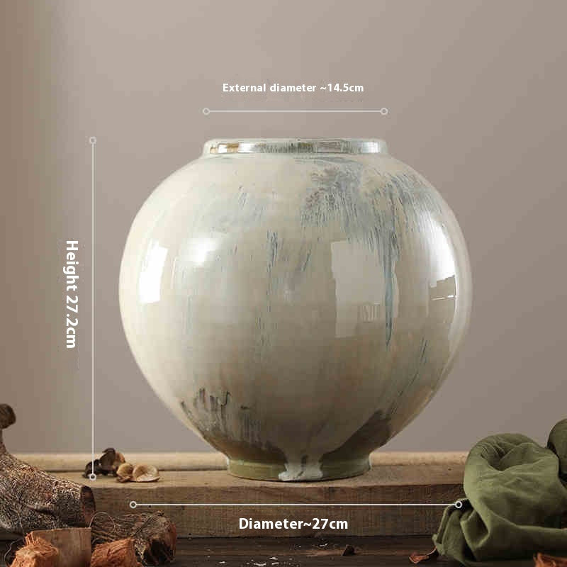 Creative Ceramic Retro Vase Decoration In The Living Room