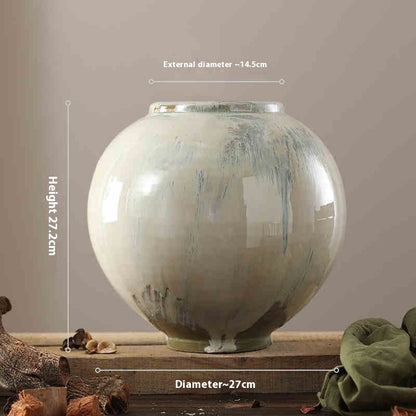 Creative Ceramic Retro Vase Decoration In The Living Room