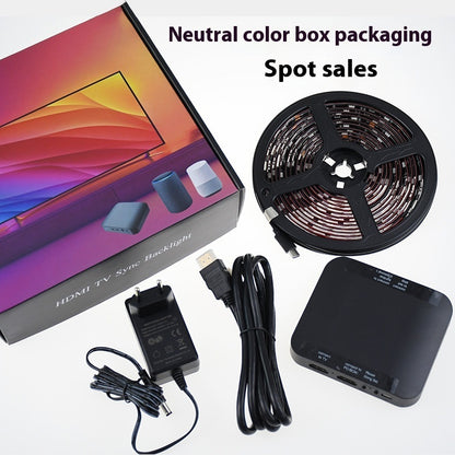 Graffiti Smart Acousto-optic Synchronous TV Ambience Light