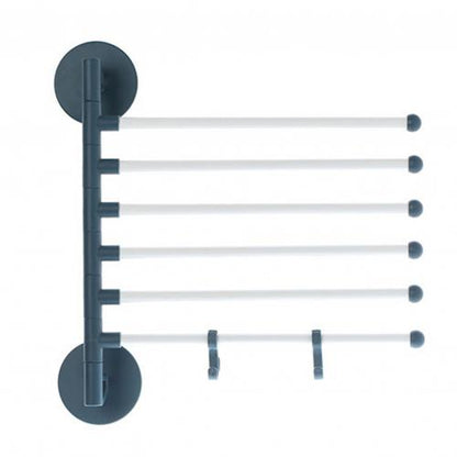 Perforation-free Multi-purpose Rotating Towel Rack For Household Products