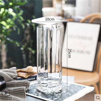 Creative Minimalist Transparent Glass Vase Ornaments