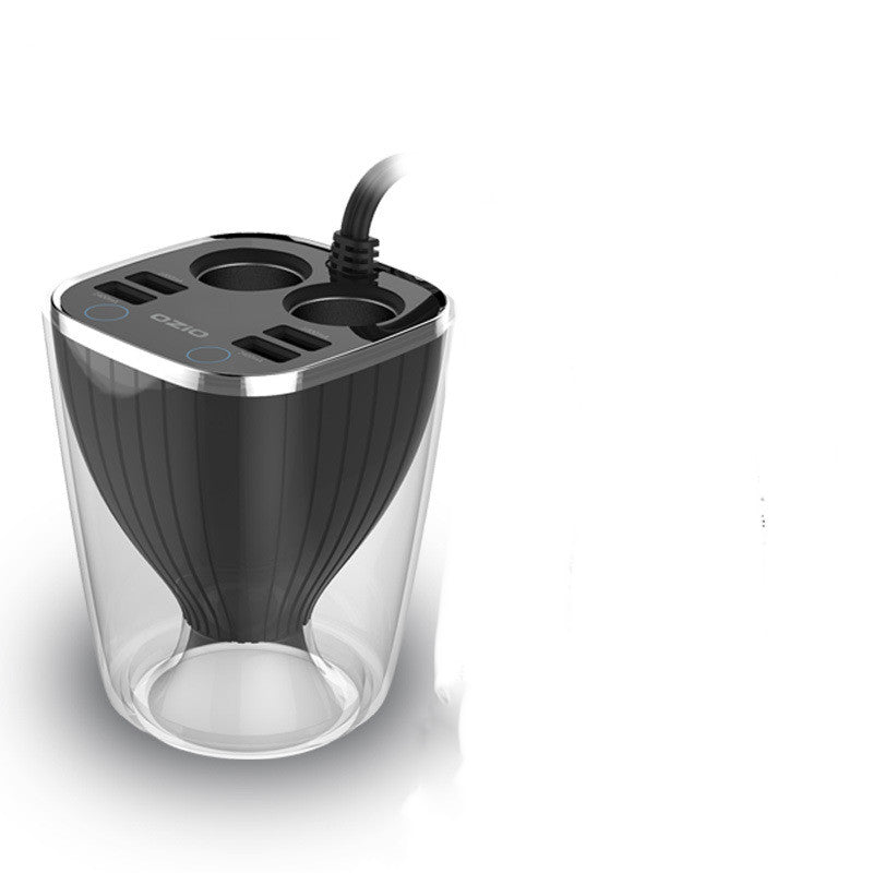 Mobile Phone Car Charger Fast Multi-function Cigarette Lighter With Bluetooth