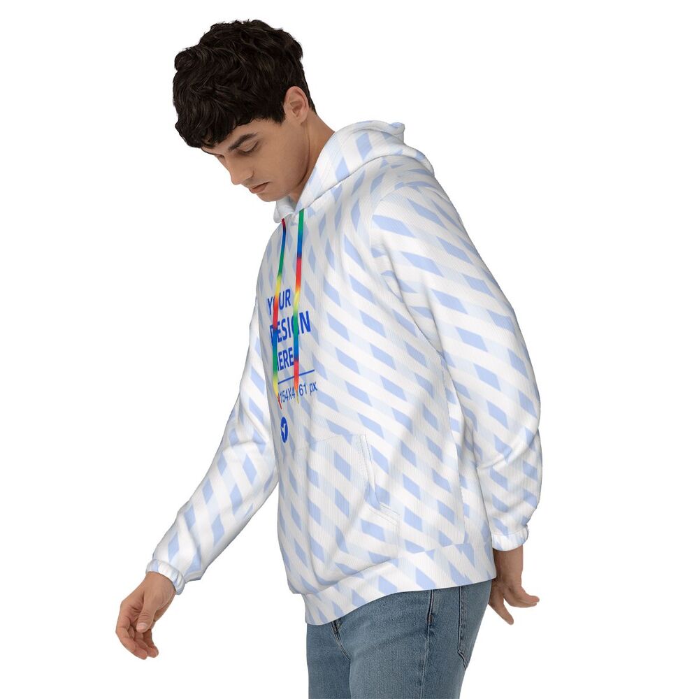 CREATE YOUR OWN  Men's Hooded Pocket Sweatshirt