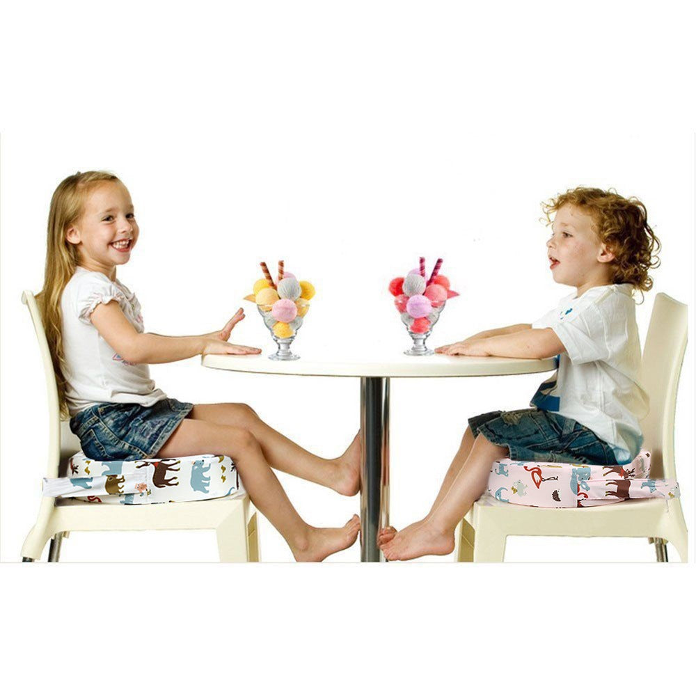Children's Dining Chair Heightened Foldable Seat Cushion