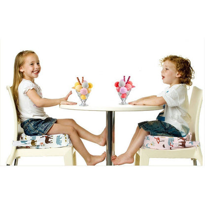 Children's Dining Chair Heightened Foldable Seat Cushion