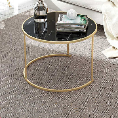 Hall Sofa Small Round Combination Coffee Table