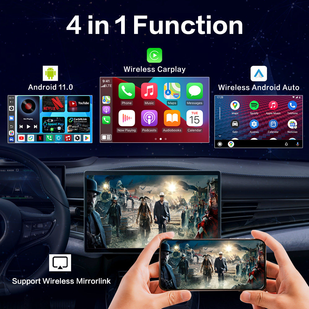Wired To Wireless Carplay Android Box Qualcomm 2290 Processor 2G 16g