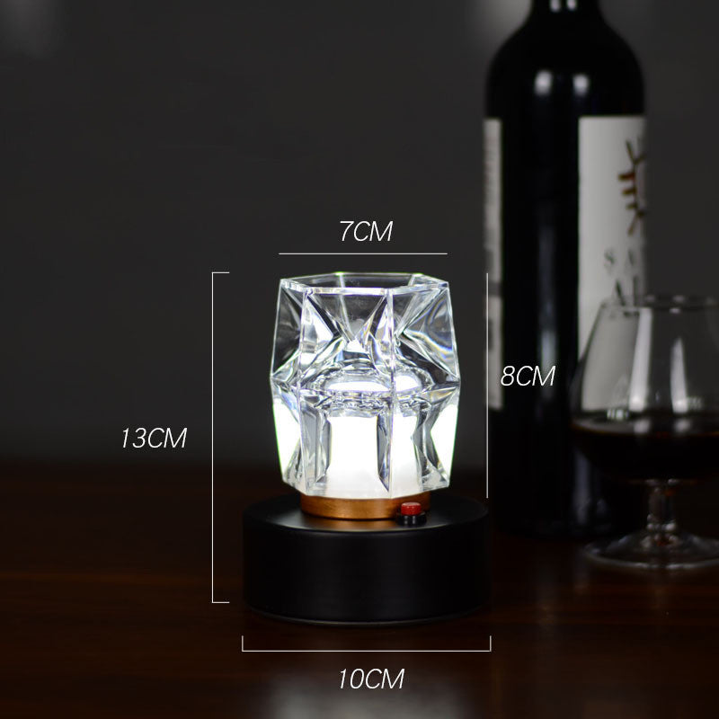 Bar Atmosphere Table Crystal Lamp Led LightsCharging