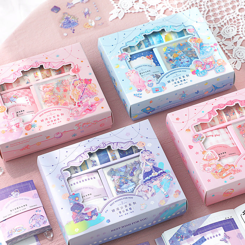 Hand Tape Sticker Material Kit Account Gift Box