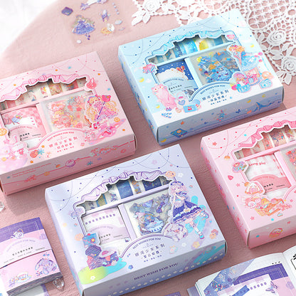 Hand Tape Sticker Material Kit Account Gift Box