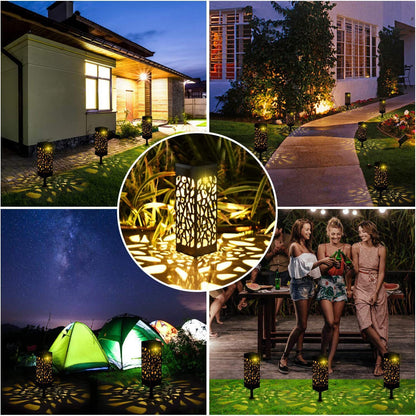 Outdoor Waterproof Hollow Out Solar Light