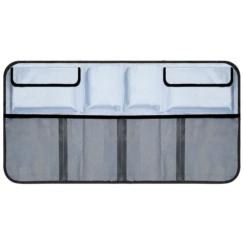 Large-capacity SUV Rear Seat Back Bag Sundries Storage Bag With Net Pocket