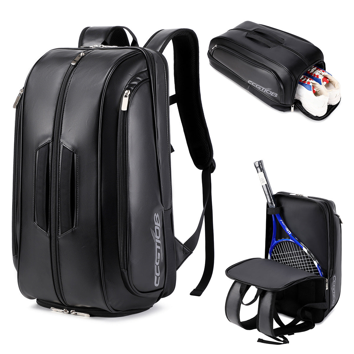 Multi-functional Bag Tennis Bag With Shoe Compartment Large Capacity