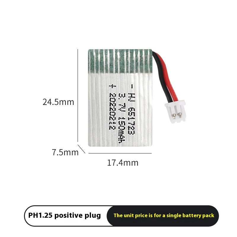 H36 UAV 651723 Model Airplane Battery