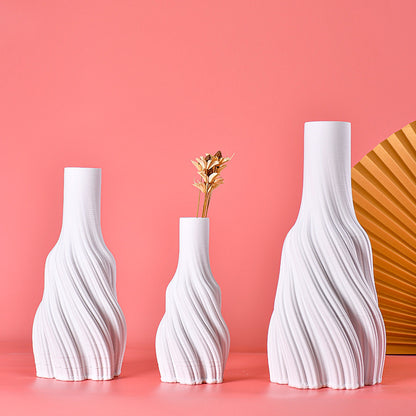 Simple Model Room Hotel Soft Decoration Sales Office Ceramic Vase